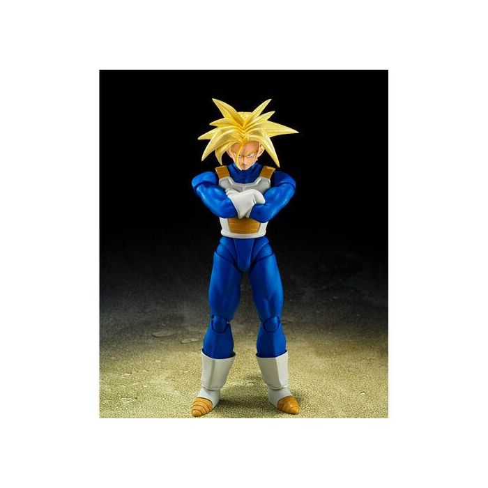 Tamashii Nations SH Figuarts Dragon Ball Trunks Super Saiyan Infinite Latent Super Power 14 cm con accesorios 1