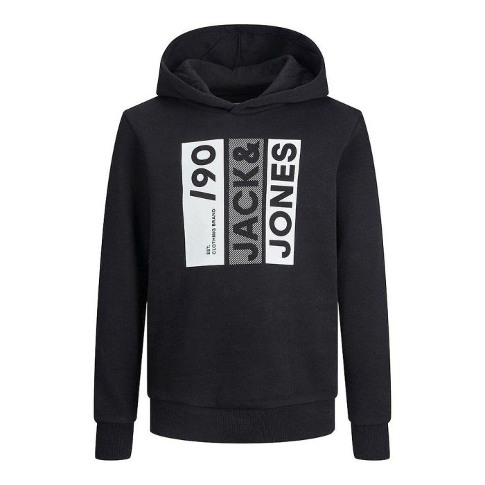 Sudadera Infantil JJJIO Jack & Jones 12224243 Negro Sudadera Infantil JJJIO Jack & Jones 12224243 Negro