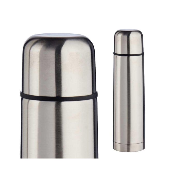 Kinvara Termo de Acero Inoxidable, 500 ml, Color Metal, 6x23x6 cm (12 Unidades) 1 Kinvara Termo de Acero Inoxidable, 500 ml, Color Metal, 6x23x6 cm (12 Unidades) 1