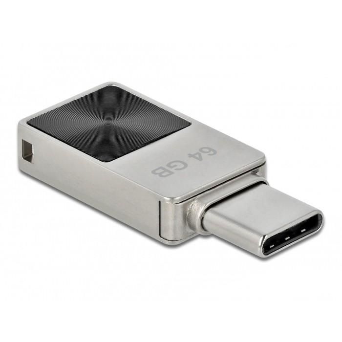 STICK DELOCK Mini USB 5Gbps USB-C Speicherstick 64GB Metallgehäuse 0 STICK DELOCK Mini USB 5Gbps USB-C Speicherstick 64GB Metallgehäuse 0