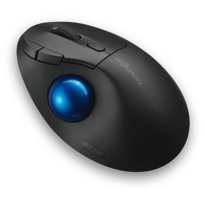 Kensington TB450 Ratón Óptico Trackball Pro Fit Ergo Inalámbrico Bluetooth 2.4GHz 1600 DPI Negro/Azul 2