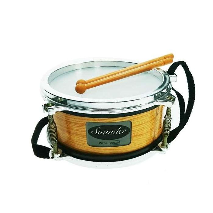 Reig Tambor Sounder Metalizado Preescolar 8,20x19x19 cm 2