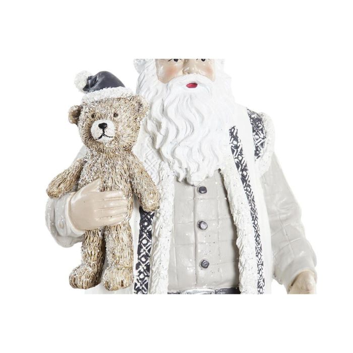 Figura Navidad Moderna DKD Home Decor Blanco Dorado 9 x 27 x 12 cm (2 Unidades) 2 Figura Navidad Moderna DKD Home Decor Blanco Dorado 9 x 27 x 12 cm (2 Unidades) 2
