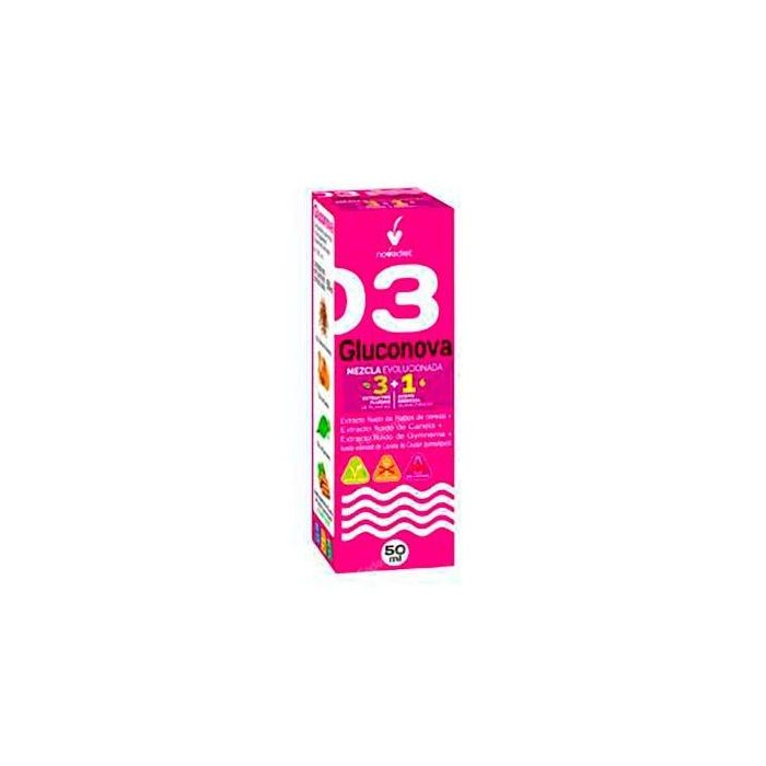 NOVADIET Gluconova+ Aceite Esencial Canela, Gymnema y Rabos de Cereza - Niveles Glucosa en Sangre 50 ml