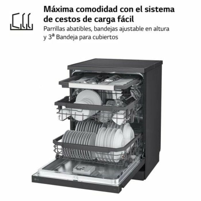 Lavavajillas LG Negro 60 cm 4 Lavavajillas LG Negro 60 cm 4