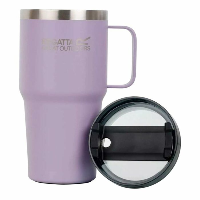 Vaso con Pajita Regatta Thermo Insulated Mug Ciruela 600 ml