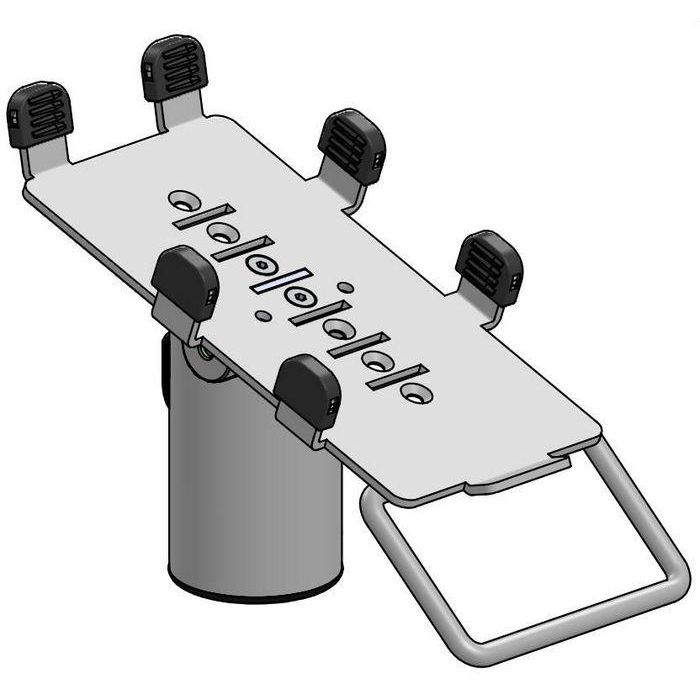 Ergonomic Solutions P630 DuraTilt SP1 Payment Mount con asa para Verifone P630, P200 y P400