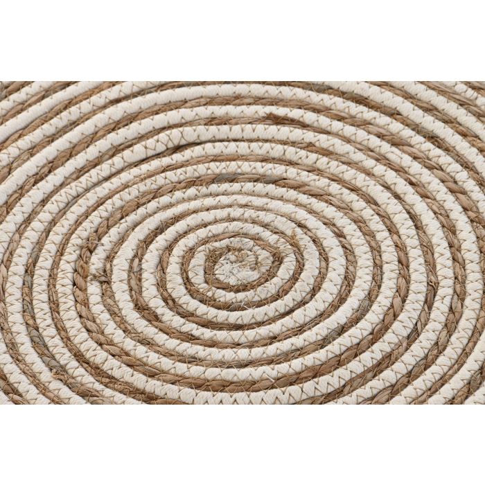 Alfombra Kids DKD Home Decor Natural Multicolor 90 x 1 x 90 cm (2 Unidades) 3