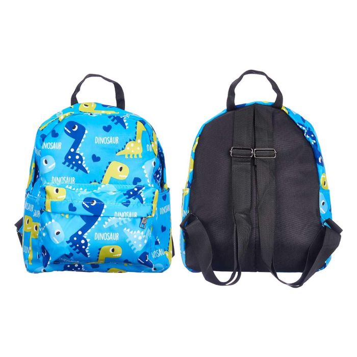Mochila Infantil Dinosaurios Pincello 22x28x12 cm - Estampado colorido (12 Unidades) 2 Mochila Infantil Dinosaurios Pincello 22x28x12 cm - Estampado colorido (12 Unidades) 2