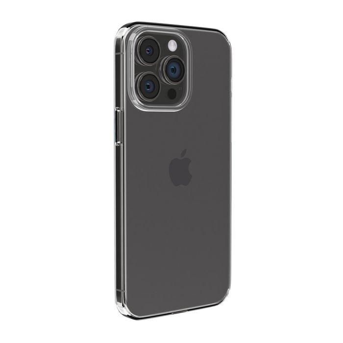 dbramante1928 Greenland Funda Protectora Transparente para iPhone 15 Pro, Fabricada con Plástico Reciclado y Compatible con Carga Inalámbrica 5