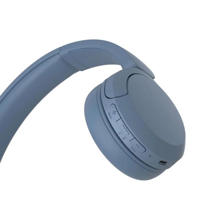 Sony WH-CH520 Auriculares Inalámbricos Diadema con Micrófono, Bluetooth 5.2, 50h Batería, Conectividad Multipunto, Azules 3