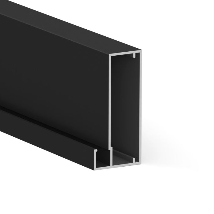 ALK System Perfil Aluminio Siria 3,25M Negro Mate Vitrinas Sin Junquillo Set 4 ALK System Perfil Aluminio Siria 3,25M Negro Mate Vitrinas Sin Junquillo Set 4