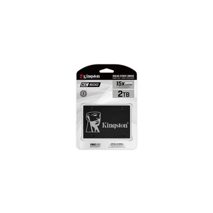 Disco SSD Kingston KC600 2TB/ SATA III/ Full Capacity 3 Disco SSD Kingston KC600 2TB/ SATA III/ Full Capacity 3