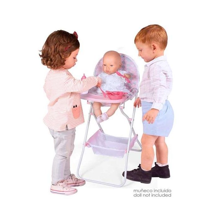 Trona plegable - para muñecas de hasta 50 cm. 1 Trona plegable - para muñecas de hasta 50 cm. 1