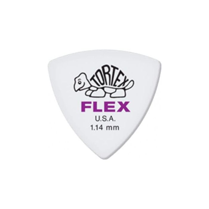 Dunlop Púas Tortex Flex / Triangle 1,14mm - Bolsa de 72 unidades