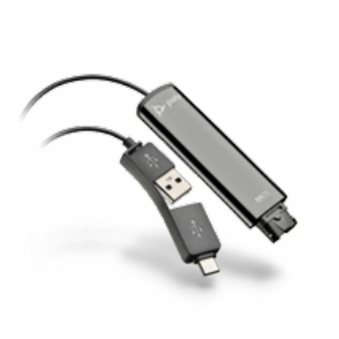 HP Poly Adaptador Para Auriculares Da75 Qd A Pc, Puerto Usb