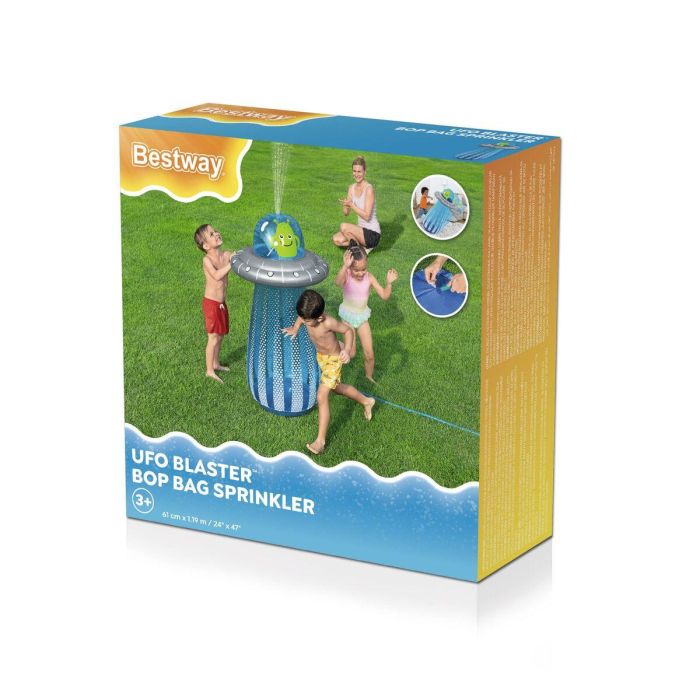 Bestway Aspersor/Punching Hinchable Ovni 61x119 cm +3 Años Jardin 52731 2 Bestway Aspersor/Punching Hinchable Ovni 61x119 cm +3 Años Jardin 52731 2