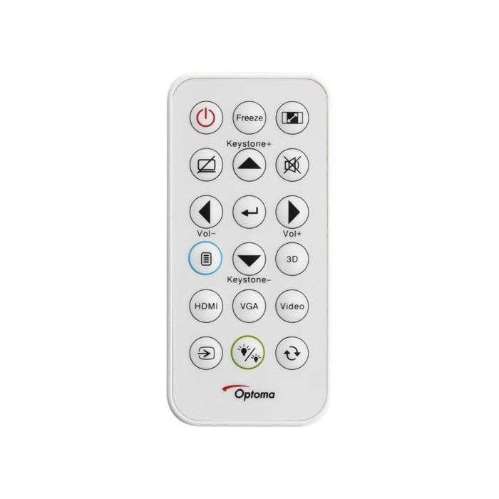 Optoma EH401 Proyector Full HD 4000 Lúmenes Compatible 4K y HDR con 2x HDMI y Altavoz Integrado 5