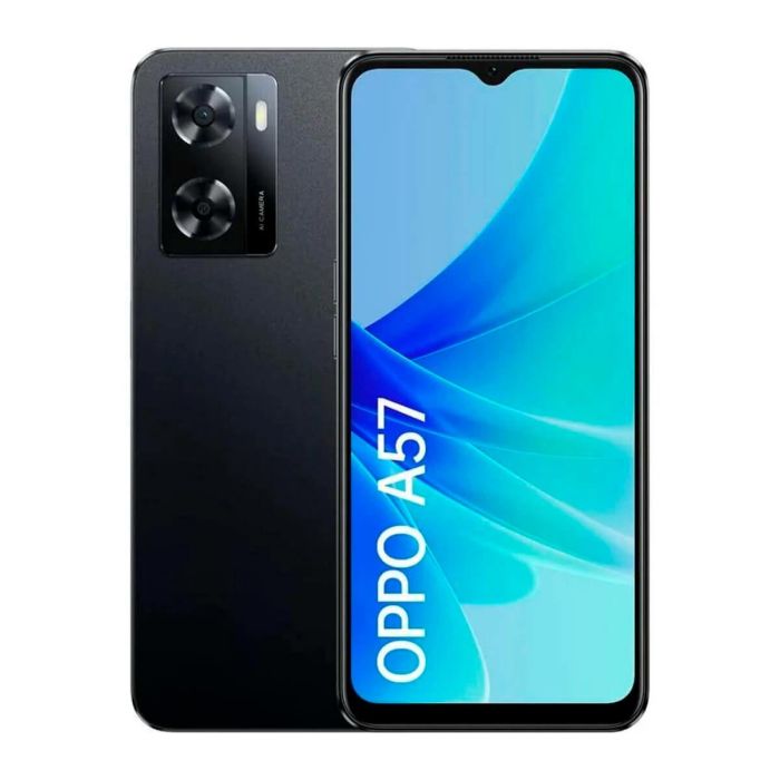 OPPO A57 16,7 cm (6.56") SIM doble Android 12 4G USB Tipo C 4 GB 64 GB 5000 mAh Negro OPPO A57 16,7 cm (6.56") SIM doble Android 12 4G USB Tipo C 4 GB 64 GB 5000 mAh Negro