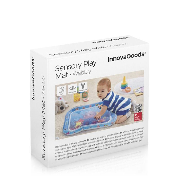 Alfombra de Juegos Inflable con Agua para Bebé Wabbly InnovaGoods 1 Alfombra de Juegos Inflable con Agua para Bebé Wabbly InnovaGoods 1