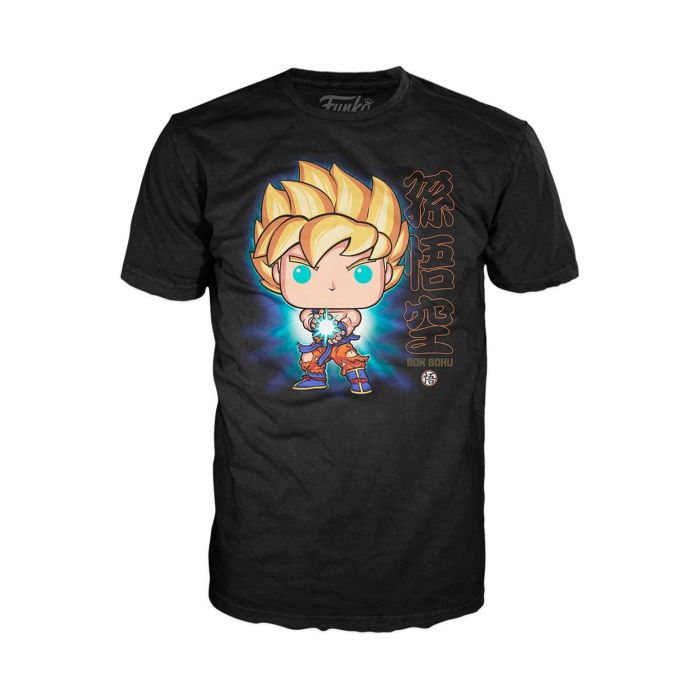 Funko 77014 Pop & Tee Goku Dragon Ball - Pack Figura Exclusiva 10 cm y Camiseta Algodón Unisex Talla L Coleccionable +3 años 3 Funko 77014 Pop & Tee Goku Dragon Ball - Pack Figura Exclusiva 10 cm y Camiseta Algodón Unisex Talla L Coleccionable +3 años 3
