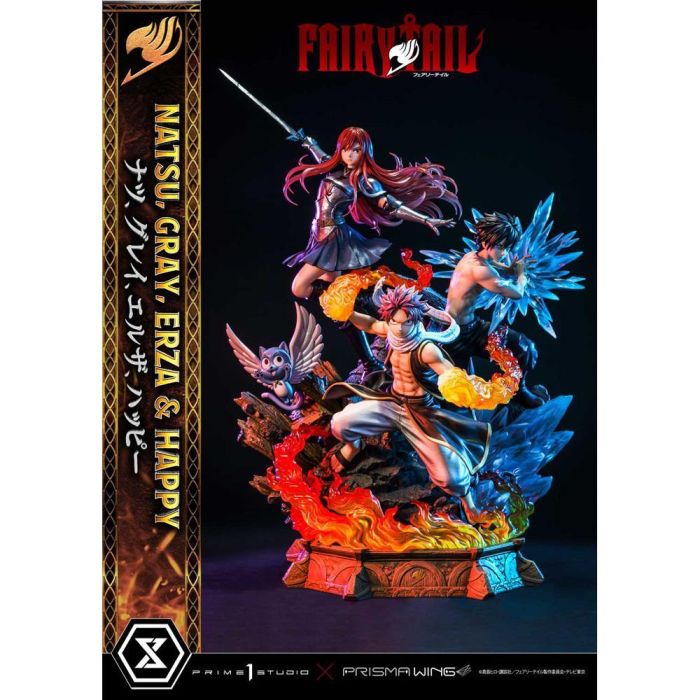 Prime 1 Studio Figura Fairy Tail Natsu, Gray, Erza 57x44x38 cm PVC 4