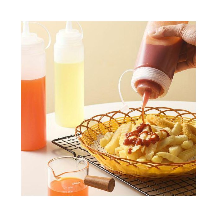 My Bar Botella Dosificadora 490 Ml con Dimensiones 7 Cm Ancho x 19.8 Cm Alto x 7 Cm Largo 6