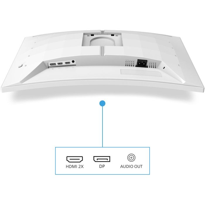 Philips 27M2C5501/00 Monitor Gaming Curvo 27" QHD 180Hz 1ms Blanco VA HDMI DP 10