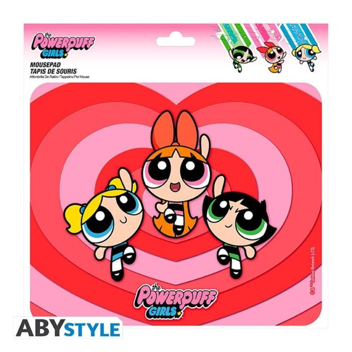 Abystyle Alfombrilla para Mouse Las Supernenas Pétalo Burbuja - Tejido de Alta Calidad, Antideslizante 23.5x19.5 cm 1 Abystyle Alfombrilla para Mouse Las Supernenas Pétalo Burbuja - Tejido de Alta Calidad, Antideslizante 23.5x19.5 cm 1