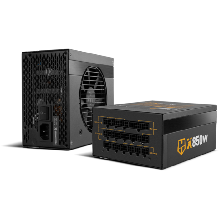 NOX Hummer X 850W PLUS GOLD unidad de fuente de alimentación 24-pin ATX Negro NOX Hummer X 850W PLUS GOLD unidad de fuente de alimentación 24-pin ATX Negro