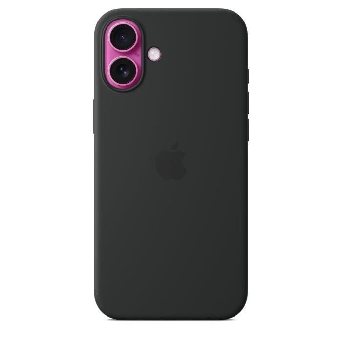 Apple iPhone 16 Plus Funda de silicona con MagSafe Negra 2 Apple iPhone 16 Plus Funda de silicona con MagSafe Negra 2