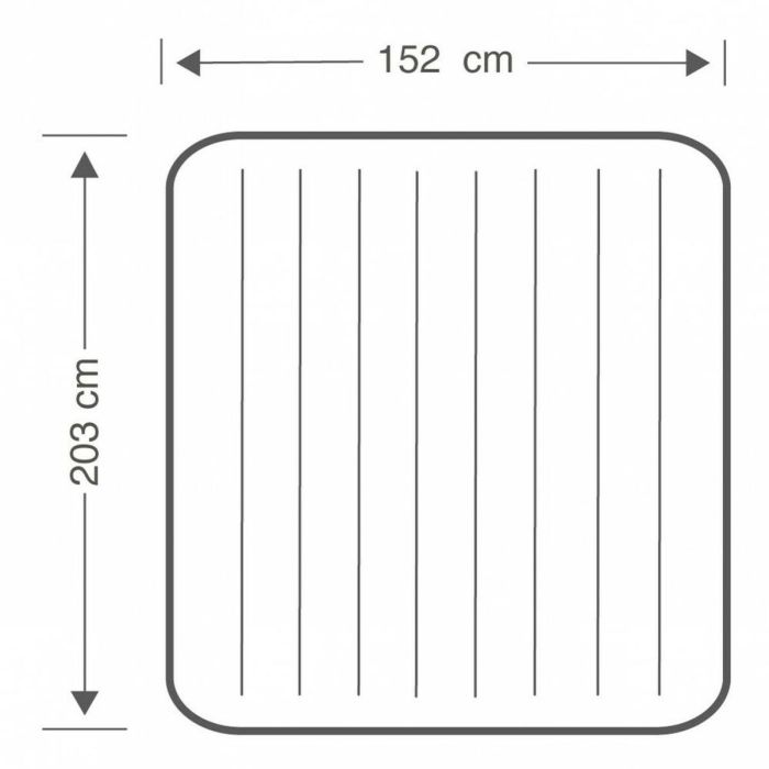 Colchón Hinchable Intex STANDARD CLASSIC DOWNY 203 x 25 x 152 cm 1