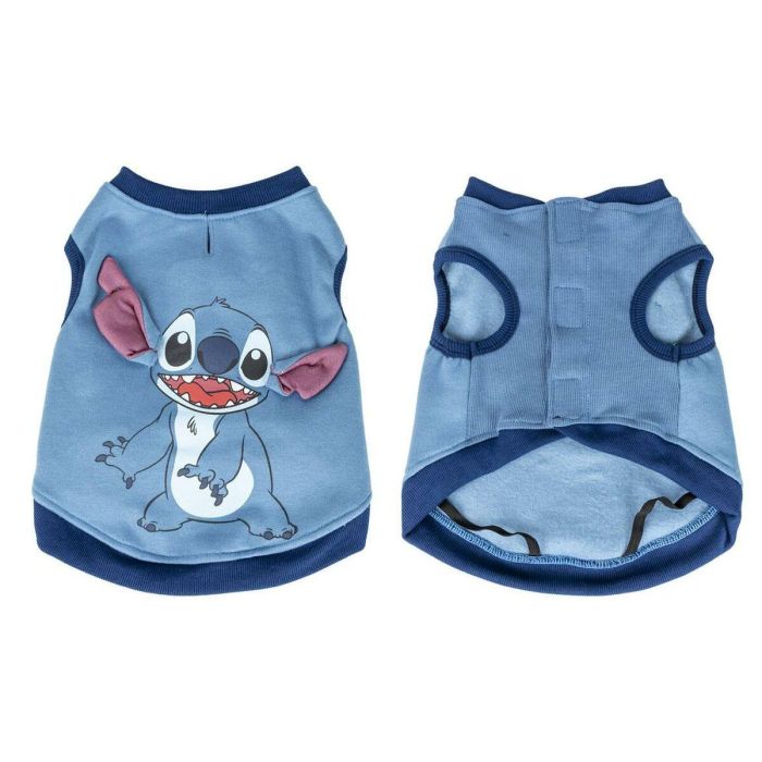 Sudadera para Perro Stitch S Azul 4