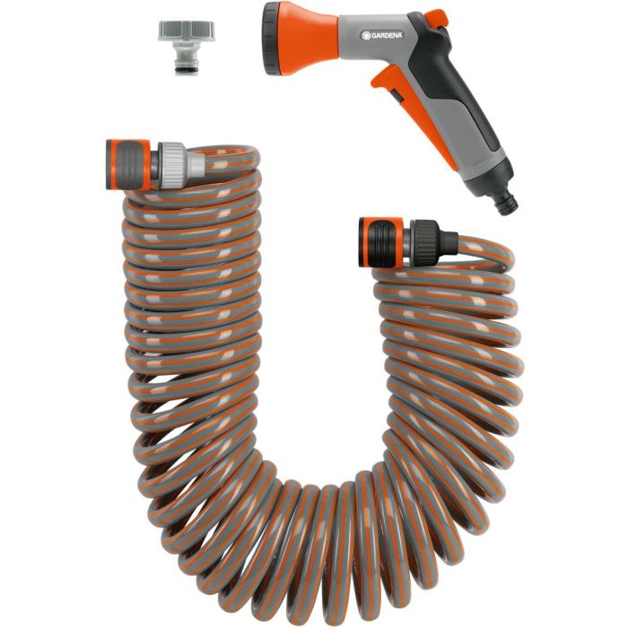 Gardena 4647-20 Kit Manguera de Riego 10 m con Accesorios y Pistola 0 Gardena 4647-20 Kit Manguera de Riego 10 m con Accesorios y Pistola 0