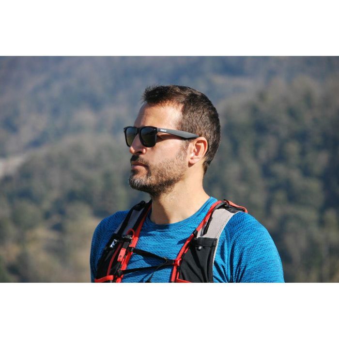 Gafas de Sol Unisex Eagle WAVE Negro Espejo 2