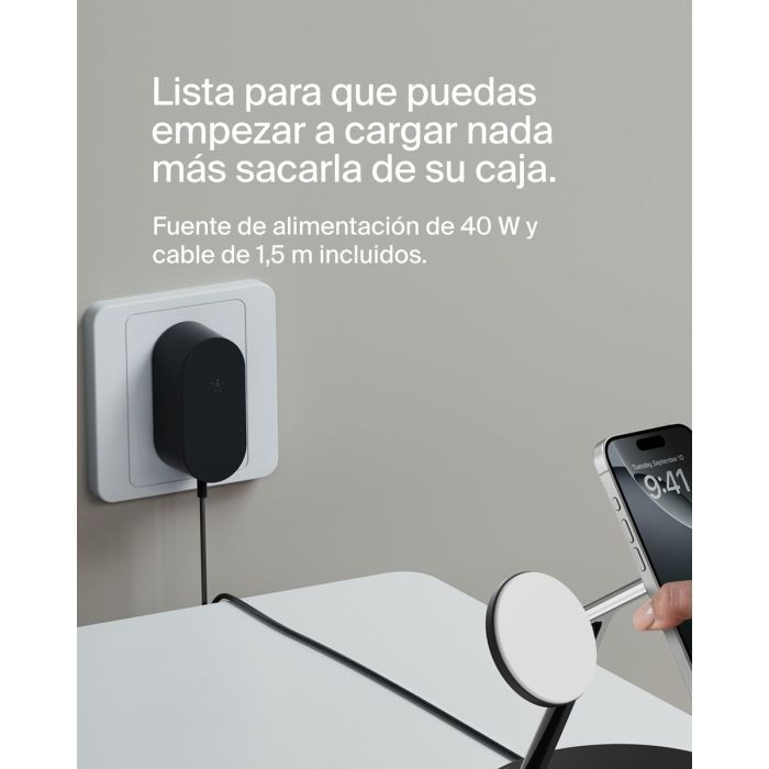 Cargador de Pared Belkin WIZ032KQBK Negro 15 W (1 unidad) 12