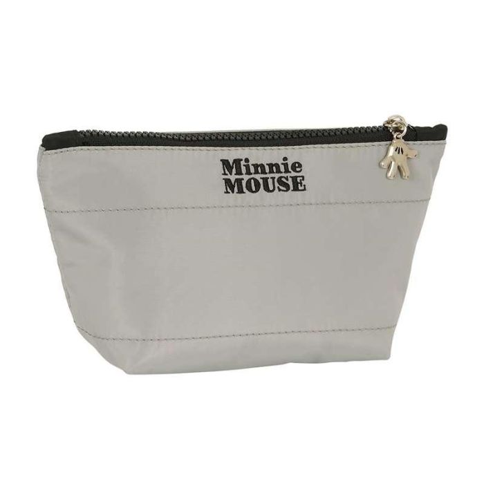 Neceser Escolar Minnie Mouse Teen Sand Gris claro 23 x 12 x 8 cm 1