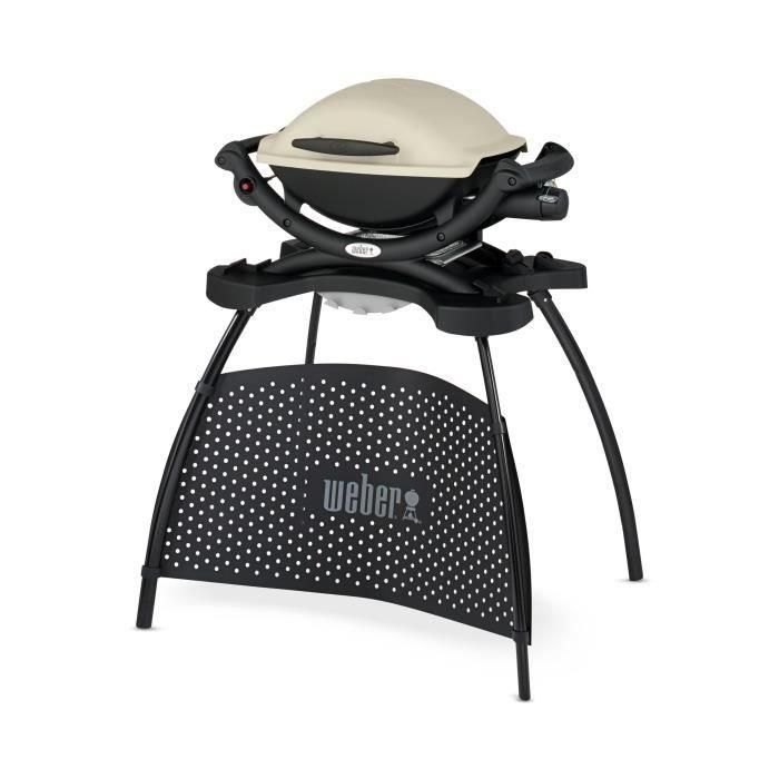 WEBER Barbacoa de gas Q 1000 Soporte Parrilla de gas 1