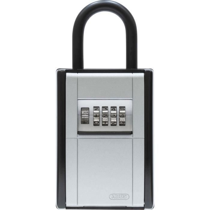 Abus H29 46330 Key Garage 797 Caja de seguridad metálica para llaves con combinación de 4 dígitos, exterior Abus H29 46330 Key Garage 797 Caja de seguridad metálica para llaves con combinación de 4 dígitos, exterior
