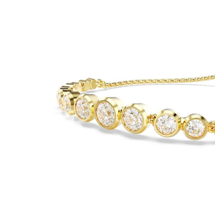 Pulsera Mujer Swarovski 5705450 Dorado 4 Pulsera Mujer Swarovski 5705450 Dorado 4