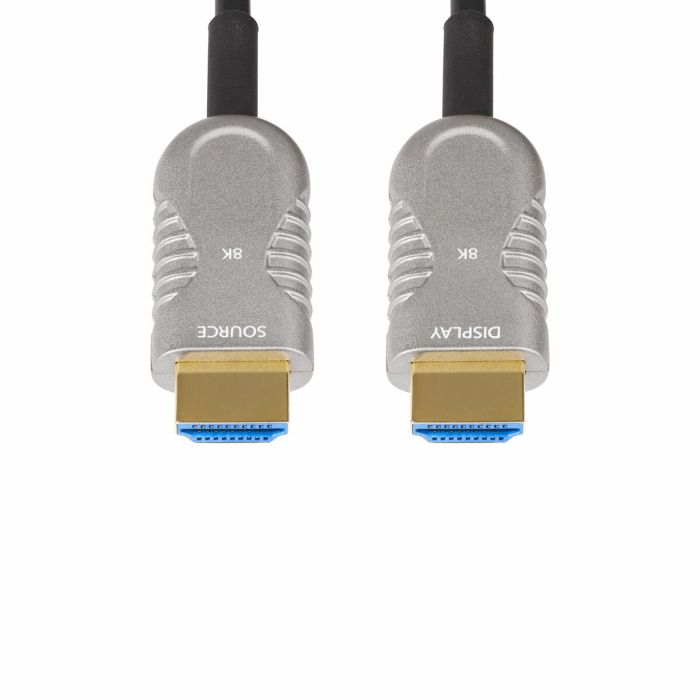 Cable HDMI Startech 8K-A-50F-HDMI-CABLE Negro Plateado 15,2 m 5