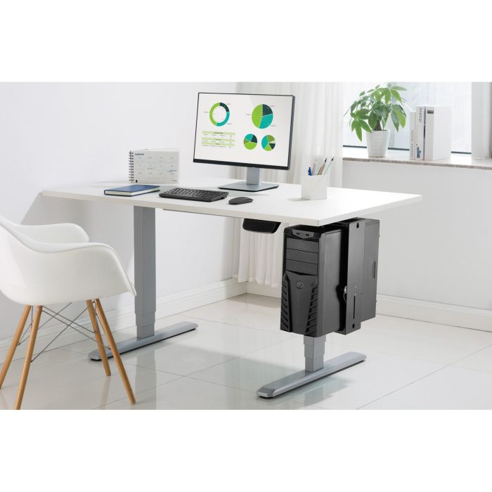 DIGITUS Universal PC-Halterung für Schreibtischmontage mit Easy-Locking 2 DIGITUS Universal PC-Halterung für Schreibtischmontage mit Easy-Locking 2