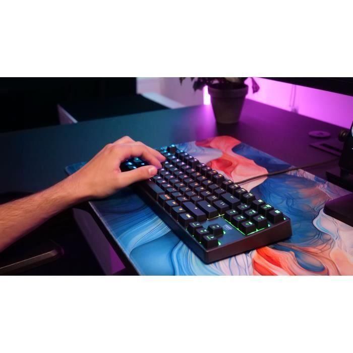 Teclado mecánico para juegos Cherry XTRFY K4V2 RGB TKL - Formato TKL - Negro 3 Teclado mecánico para juegos Cherry XTRFY K4V2 RGB TKL - Formato TKL - Negro 3