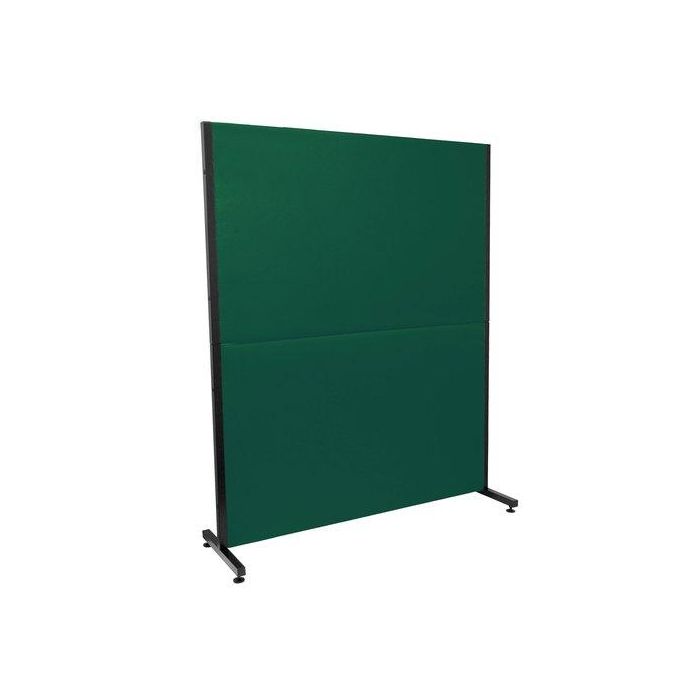 Biombo Piqueras Y Crespo Valdeganga Desmontable Tapizado Bali Verde Botella