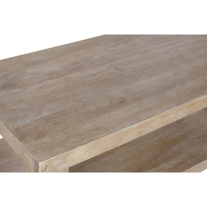 Mesa de Centro Home ESPRIT Natural Madera 120 x 58 x 45 cm 4