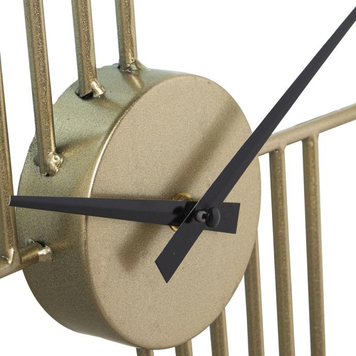 Reloj de Pared Alexandra House Living Dorado Metal 60 x 50 cm 2