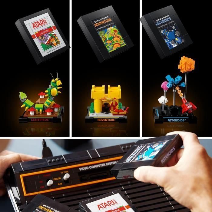 LEGO Icons 10306 Atari 2600, modelo para construir, consola de juguetes de video, para adultos 5 LEGO Icons 10306 Atari 2600, modelo para construir, consola de juguetes de video, para adultos 5