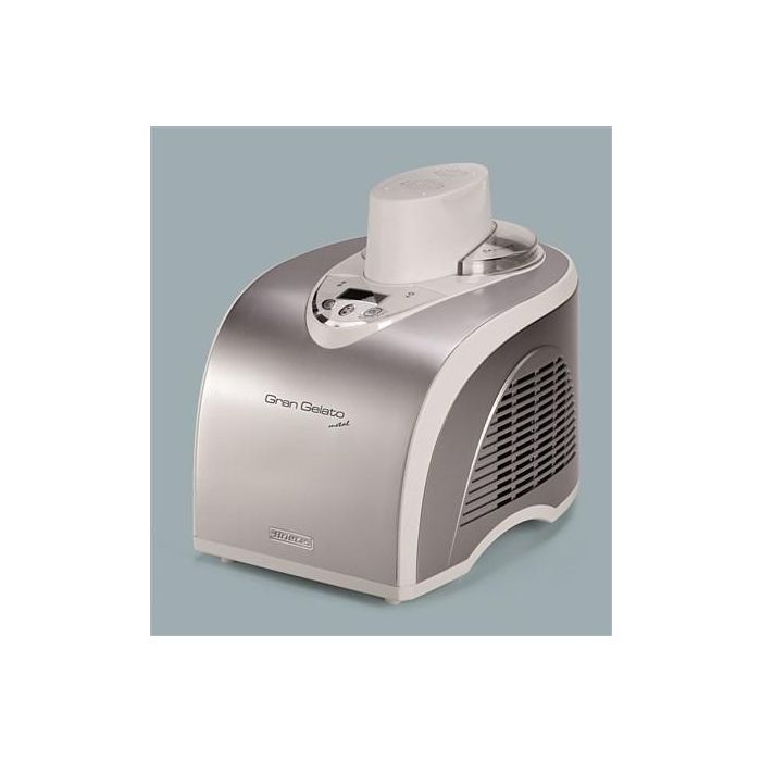 Ariete Heladera Gran Gelato Metal 693 Auto Refrigerante con Compresor Interno y Pantalla LCD para Helados Caseros 8 Ariete Heladera Gran Gelato Metal 693 Auto Refrigerante con Compresor Interno y Pantalla LCD para Helados Caseros 8
