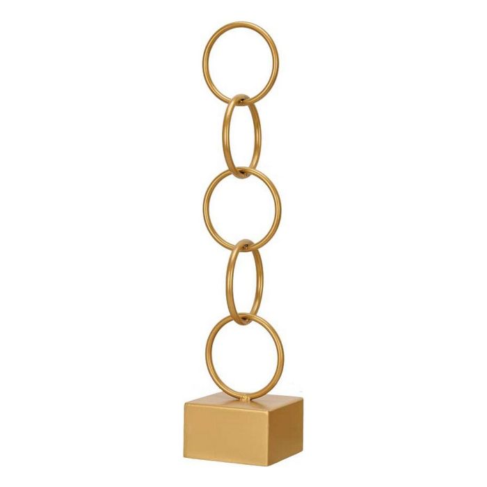 Figura Decorativa Gift Decor JY21054G JY21054G Dorado Aros 12,5 x 60,5 x 12,5 cm 0 Figura Decorativa Gift Decor JY21054G JY21054G Dorado Aros 12,5 x 60,5 x 12,5 cm 0
