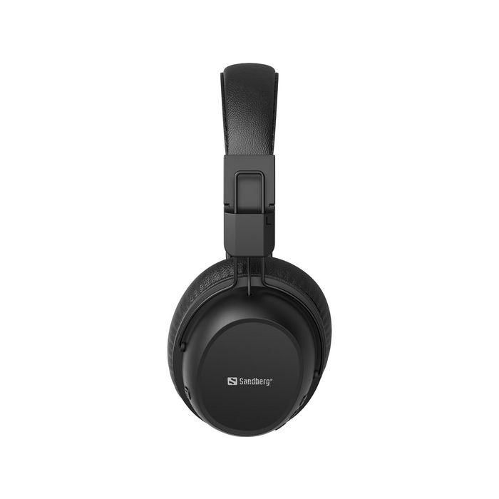 Sandberg Auriculares Inalámbricos ANC FlexMic con Micrófono Flexible Desmontable, Reducción de Ruido Activa, 13h Batería, Cómodos 2 Sandberg Auriculares Inalámbricos ANC FlexMic con Micrófono Flexible Desmontable, Reducción de Ruido Activa, 13h Batería, Cómodos 2